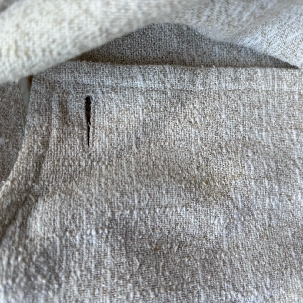 Vintage Gallery‎ Cream Textured Coat made in Hong Kong - Picture 6 of 9